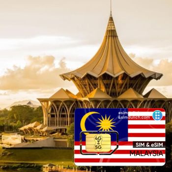 Sim Du Lịch Malaysia 30 Ngày Tốc Độ Cao